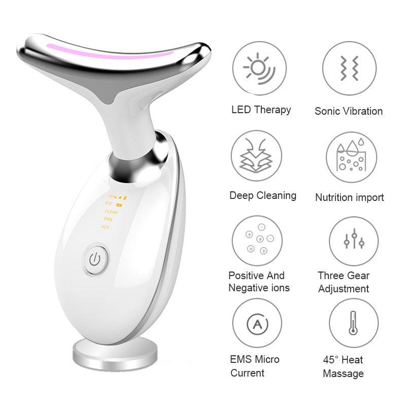 Microcurrent Neck & Facial Lifting System - Siren Beauty